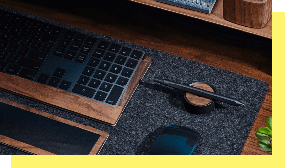 home image with productivity setup